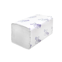 Бумажные полотенца Flypapir ECO листовые, V-сложения, 2 слой, белые, 170шт, 262170-М