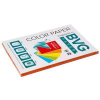 Цветная бумага для принтера Bvg интенсив красная, А4, 100 листов, 80г/м2