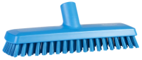 Щетка для пола Vikan 270мм, супер жесткий ворс, скребковая, с подачей воды, синий, 70413
