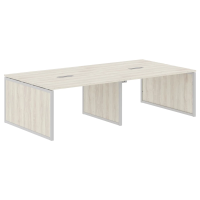 Конференц стол XQPSCT 2714 Сосна Эдмонт/Алюминий 2720х1406х750 XTEN-QP