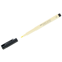 Ручка капиллярная Faber-Castell Pitt Artist Pen Brush слоновая кость, кистевая, бежевый корпус