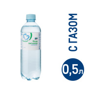 Вода питьевая Aro газ, 500мл, ПЭТ