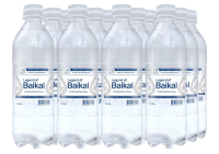 Вода Legend of Baikal питьевая газированная, 500мл x 12 шт