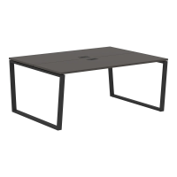 Стол 2-х местный EVWST 1713 Мокко/Черный 1760х1346х750 EDIS