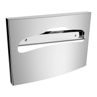 Диспенсер для покрытий на унитаз Nofer нерж.сталь глянцевый, 04026.2.В