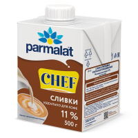 Сливки Parmalat 11%, 500г, стерилизованные