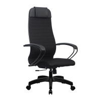 Кресло офисное Метта Комплект 21 ткань-сетка, черный, крестовина пластик