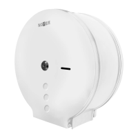 Диспенсер для туалетной бумаги в рулонах Nofer Nofer нерж.сталь глянцевый, 05006.W