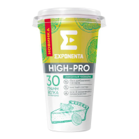 Напиток кисломолочный Exponenta High-Pro обезжиренный лимонный чизкейк, 250г