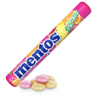 Драже жевательные Mentos Фрукты, 37.5г