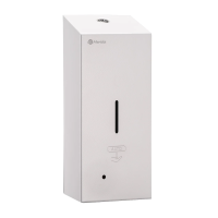 Диспенсер для мыла наливной Merida Stella R 550мл, металл, матовый, сенсорный, DSB110.R