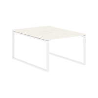 Стол 2-х местный EQWST 1116 Ясень Траун/Белый 1160х1606х750 EDIS