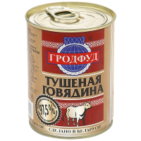 Говядина тушеная Гродфуд Первый сорт, 338г