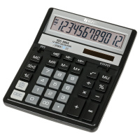 Калькулятор настольный Eleven SDC-888X-BK черный, 12 разрядов