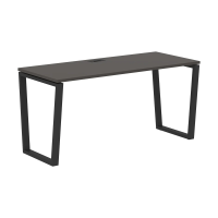 Стол прямой EVST 1567 Мокко/Черный 1560х670х750 EDIS