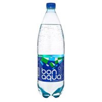 Вода питьевая Bon Aqua газ, 1л, ПЭТ
