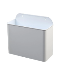 Мусорное ведро Nofer 11л, настенное, 14098.2.W