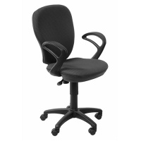 Кресло офисное Бюрократ CH-513AXN ткань, черная, JP, крестовина пластик