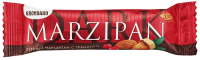 Батончик марципановый Grondard гранат, 50г