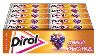Жевательная резинка Dirol Дикий виноград без сахара, 13г х 30 шт