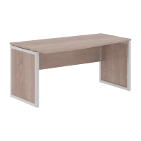 Стол эргономичный XQPCT 169(L) Дуб Сонома/Алюминий 1600х900х750 XTEN-QP