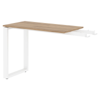 Приставка EP 1050 Дуб Денвер светлый/Белый 1000х500х750 ENIO