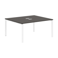 Стол 2-х местный EUWST 1513 Мокко/Белый 1560х1346х750 EDIS