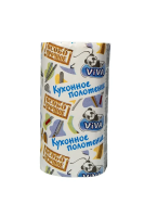 Бумажные полотенца Viva белые, 1 слой, 18м