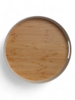 Поднос Domenik Real Bamboo круглый, 30см