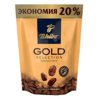 Кофе растворимый Tchibo Gold Selection, 285г, пакет