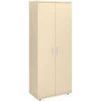 Шкаф для одежды Мф Виско Консул Дуб шамони светлый, 820х450х2030мм, двухдверный, с выдвижной штангой