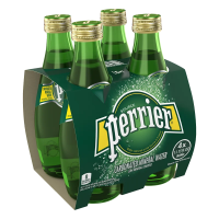 Вода Perrier минеральная газированная, 330мл x 4 шт