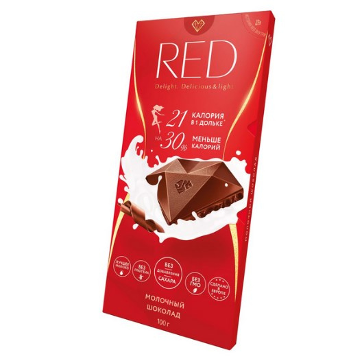 Шоколад Red Delight без сахара