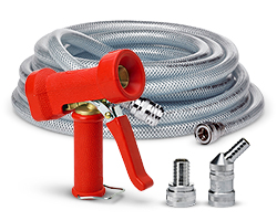 Пистолеты для подачи воды и шланги