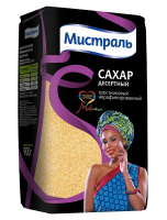 Сахар Мистраль тростниковый десертный нерафинированный, 900г
