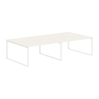 Стол 4-х местный EQWST 3116 Ясень Траун/Белый 3126х1606х750 EDIS