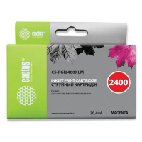 Картридж струйный Cactus CS-PGI2400XLM пурпурный