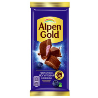 Шоколад ALPEN GOLD черника-йогурт, 85г