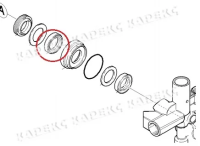 Прокладка низкого давления Karcher, 6.365-056