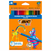 Набор цветных карандашей Bic Evolution 18 цветов, 829728