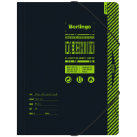 Папка на резинке Berlingo 'Tech it' А4, 600мкм, с рисунком