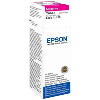 Картридж струйный Epson C13 T66434A, пурпурный