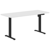 Стол письменный XHT 1567 Белый/Черный 1560х670х745-1205 XTEN-UP
