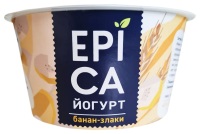 Йогурт Epica банан-злаки 4.9%, 130г