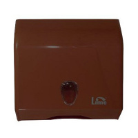 Диспенсер для полотенец листовых Lime коричневый, mini, V укладка, 926005