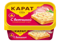 Сыр плавленый Карат С ветчиной, 400г