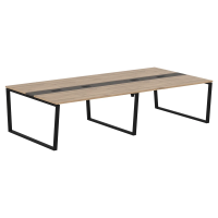 Конференц стол EVCT 3116 Дуб Денвер светлый/Черный 3126х1606х750 EDIS