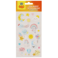 Наклейки декоративные детские Мульти-Пульти Ангелы, 10х22см, 21шт