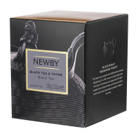 Чай Newby Black Tea&Thyme (Черный чай с чабрецом), черный, листовой, 100 г