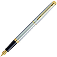 Перьевая ручка Waterman Hemisphere F, стальной корпус, S0920310